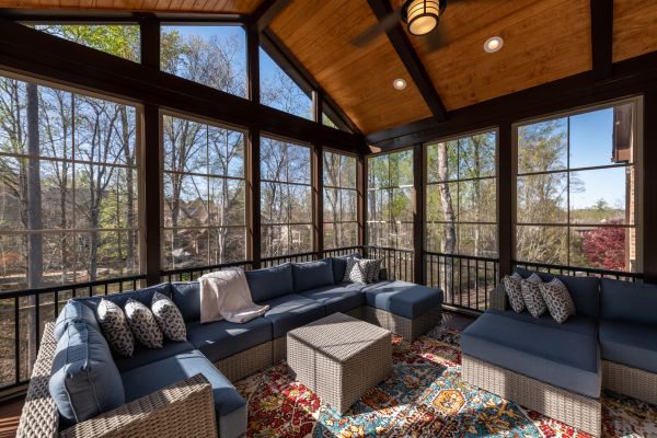Porch Enclosure Installation in Mentor