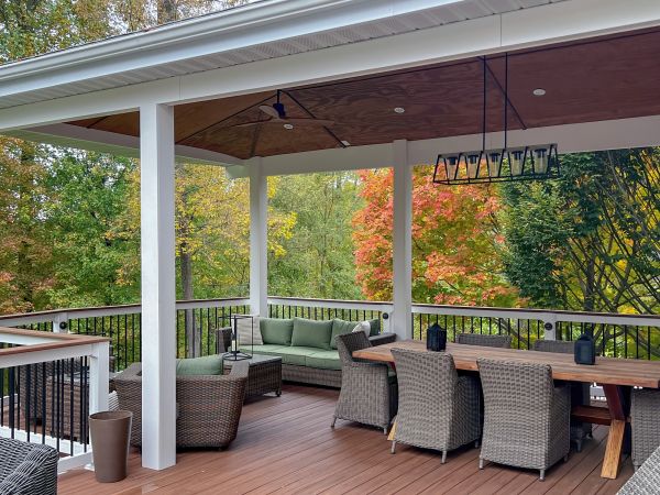 Deck Enclosure Construction in Mentor